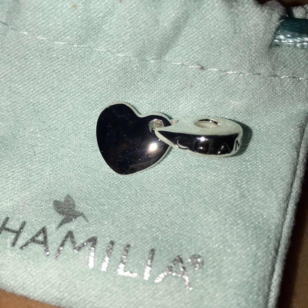 Chamilia Hanging Heart Charm